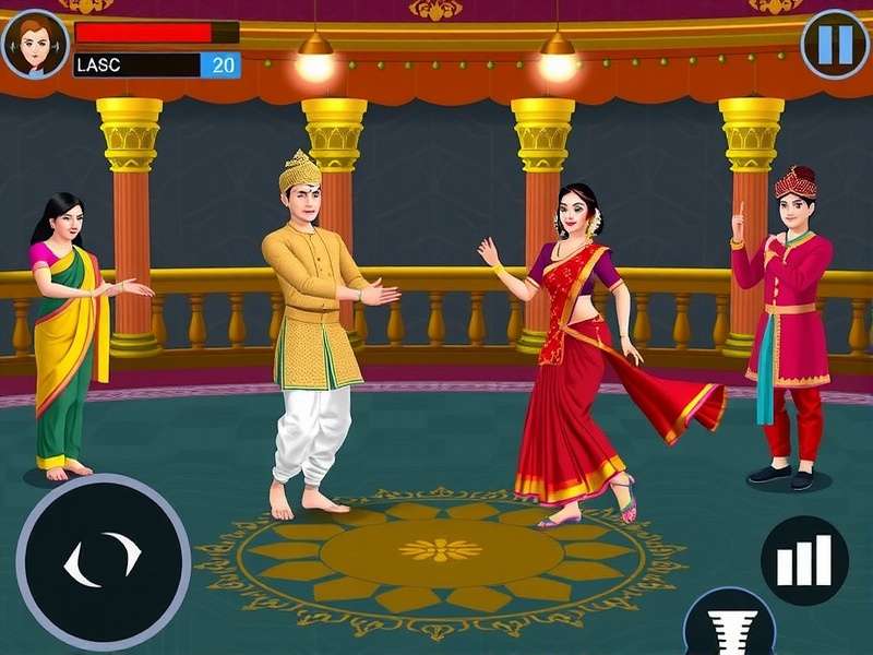 Kathak King Classical Dance gameplay screenshot